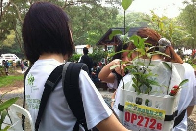 每組植樹隊伍都需要設(shè)計和制造承載用具，運送樹苗和種植工具到指定植樹場。
